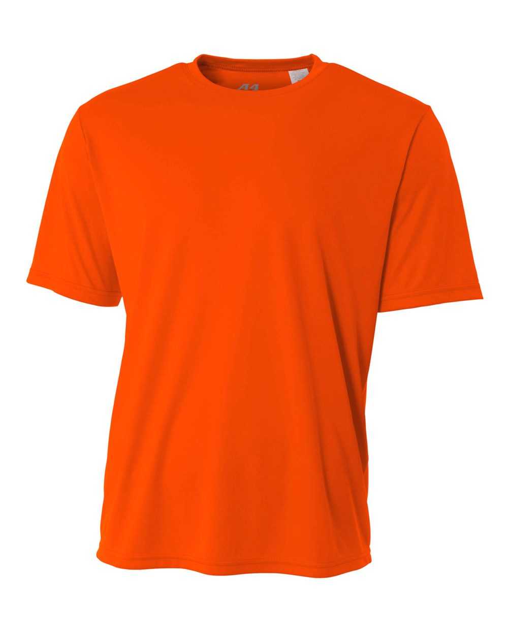 A4 N3142 Cooling Performance Crew - Safety Orange - HIT a Double