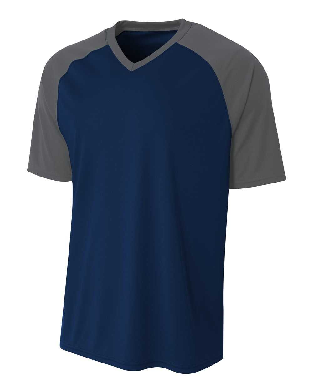 A4 N3373 Strike Jersey - Navy Graphite - HIT a Double
