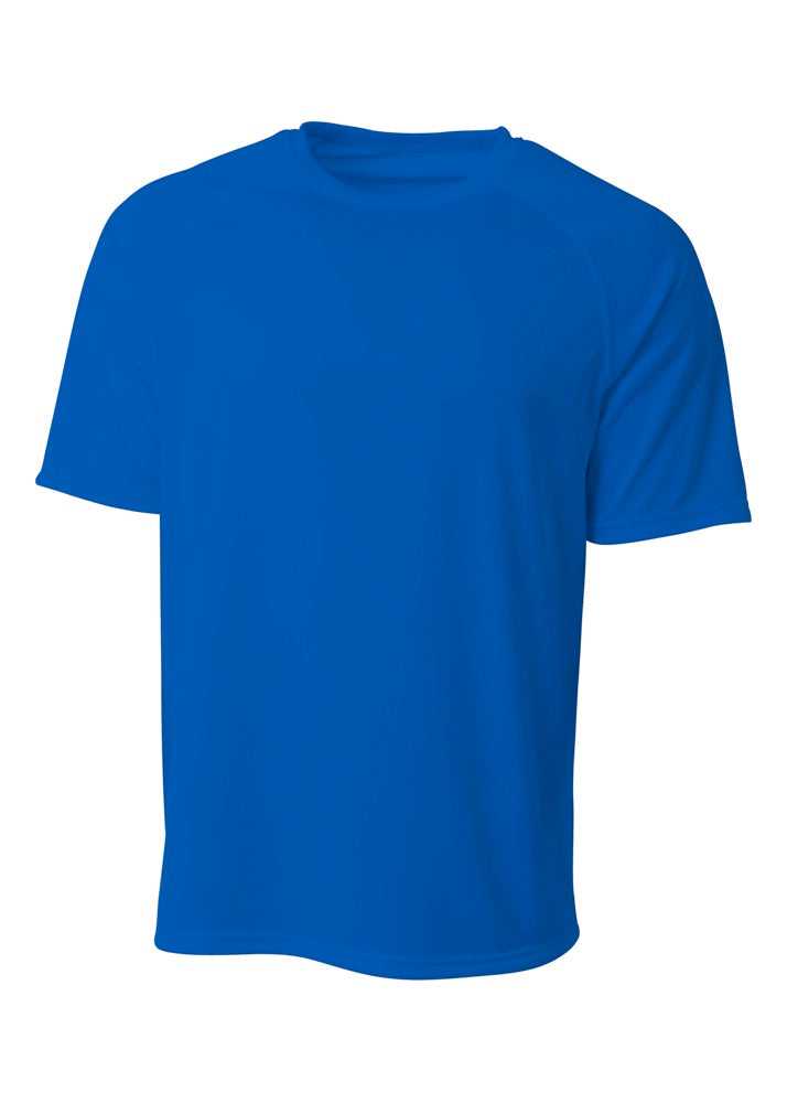 A4 N3393 SureColor Short Sleeve Cationic Tee - Royal - HIT a Double
