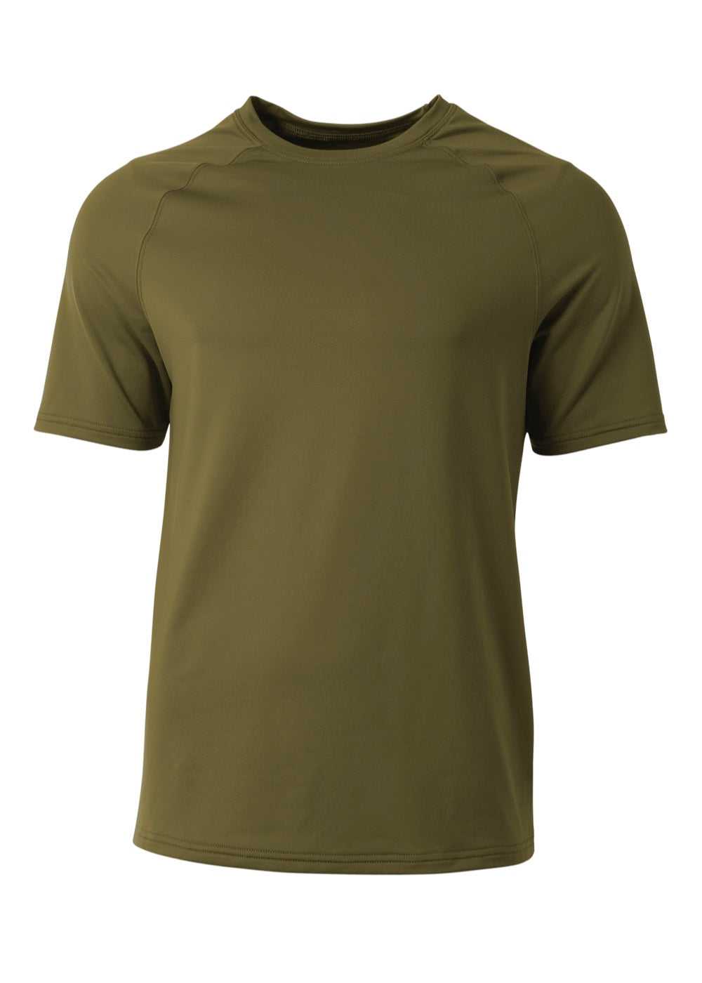 A4 N3397 Bionic Short Sleeve Tee - Military Green - HIT a Double