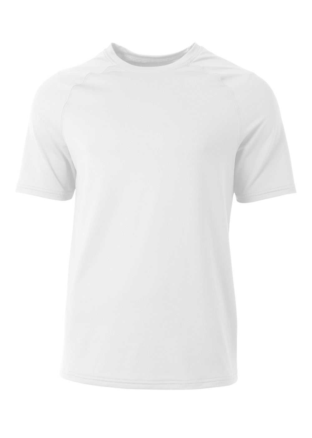 A4 N3397 Bionic Short Sleeve Tee - White - HIT a Double