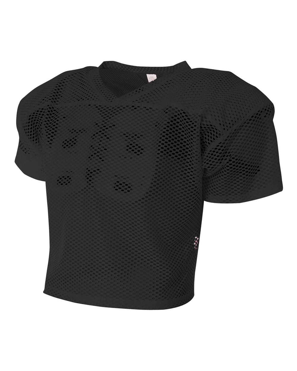 A4 N4190 All Porthole Practice Jersey - Black - HIT a Double