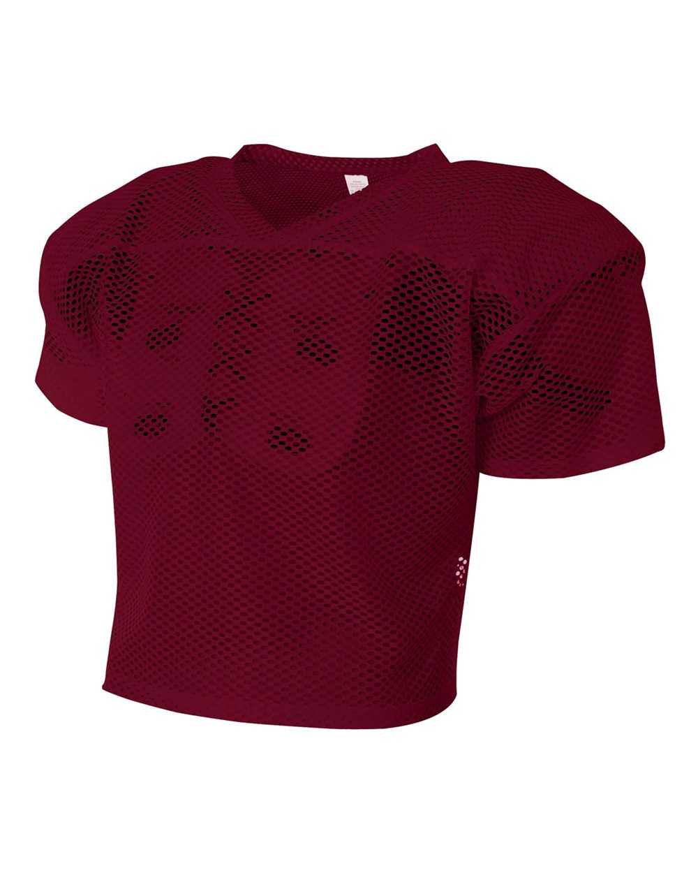 A4 N4190 All Porthole Practice Jersey - Maroon - HIT a Double
