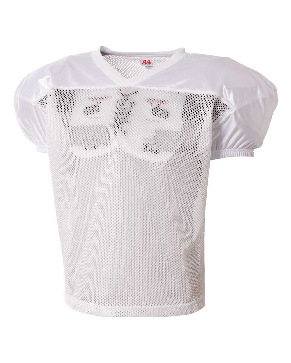 A4 N4260 Drills Practice Jersey - White - HIT a Double