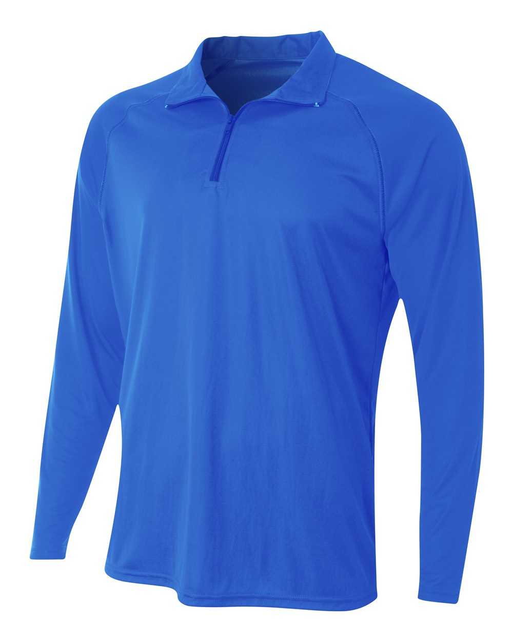 A4 N4268 Daily 1/4 Zip - Royal - HIT a Double