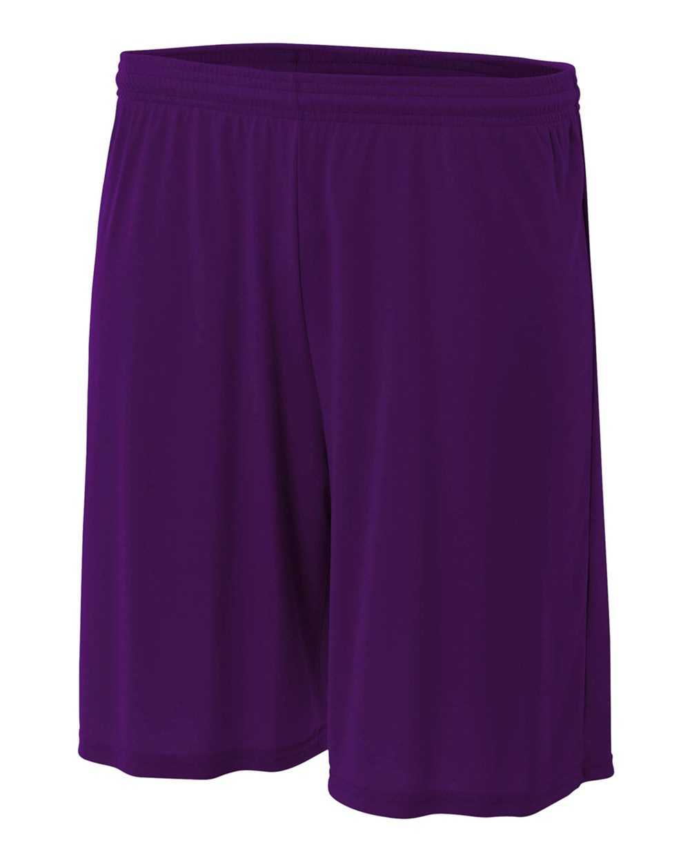 A4 N5244 7" Cooling Performance Short - Purple - HIT a Double