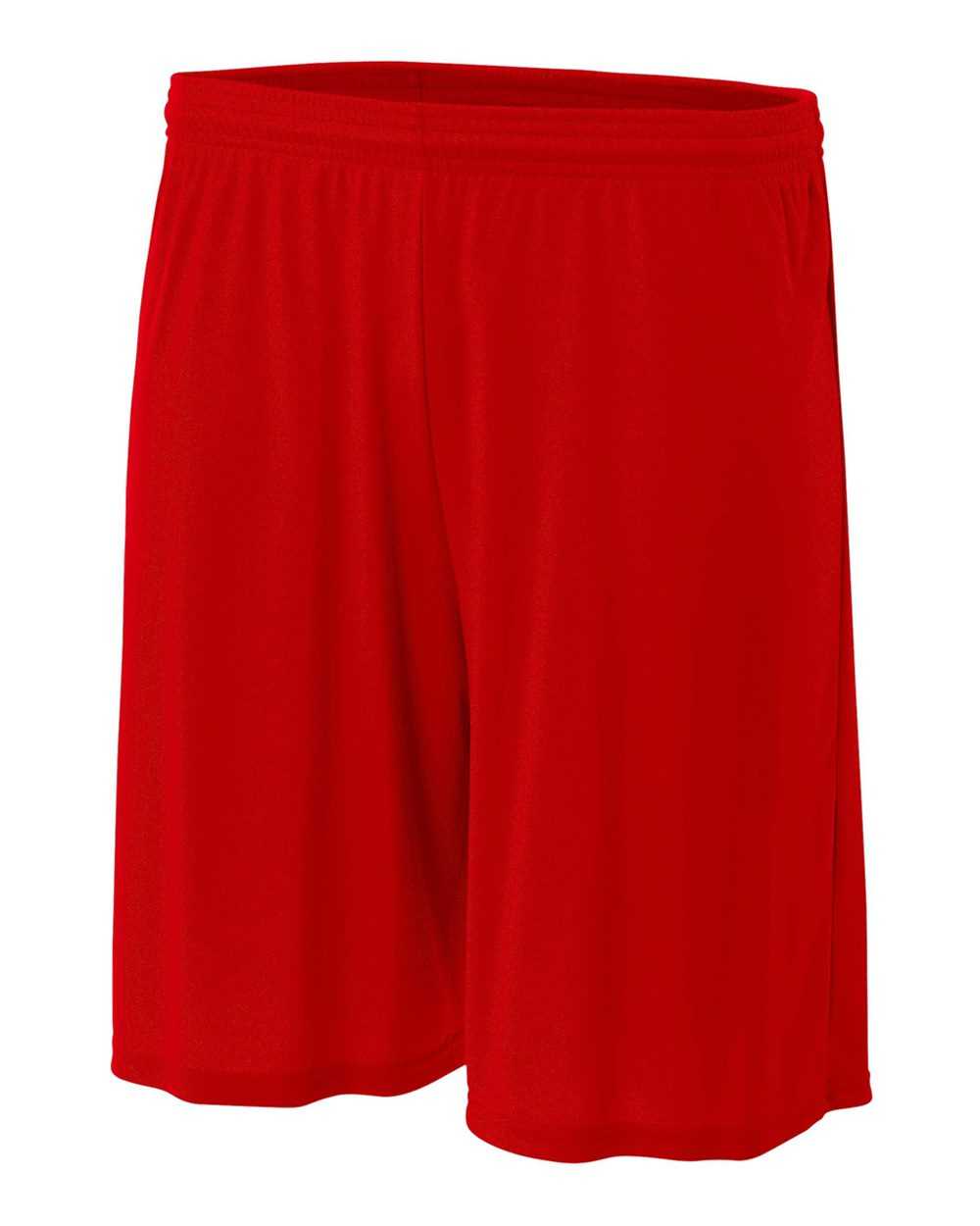 A4 N5244 7" Cooling Performance Short - Scarlet - HIT a Double
