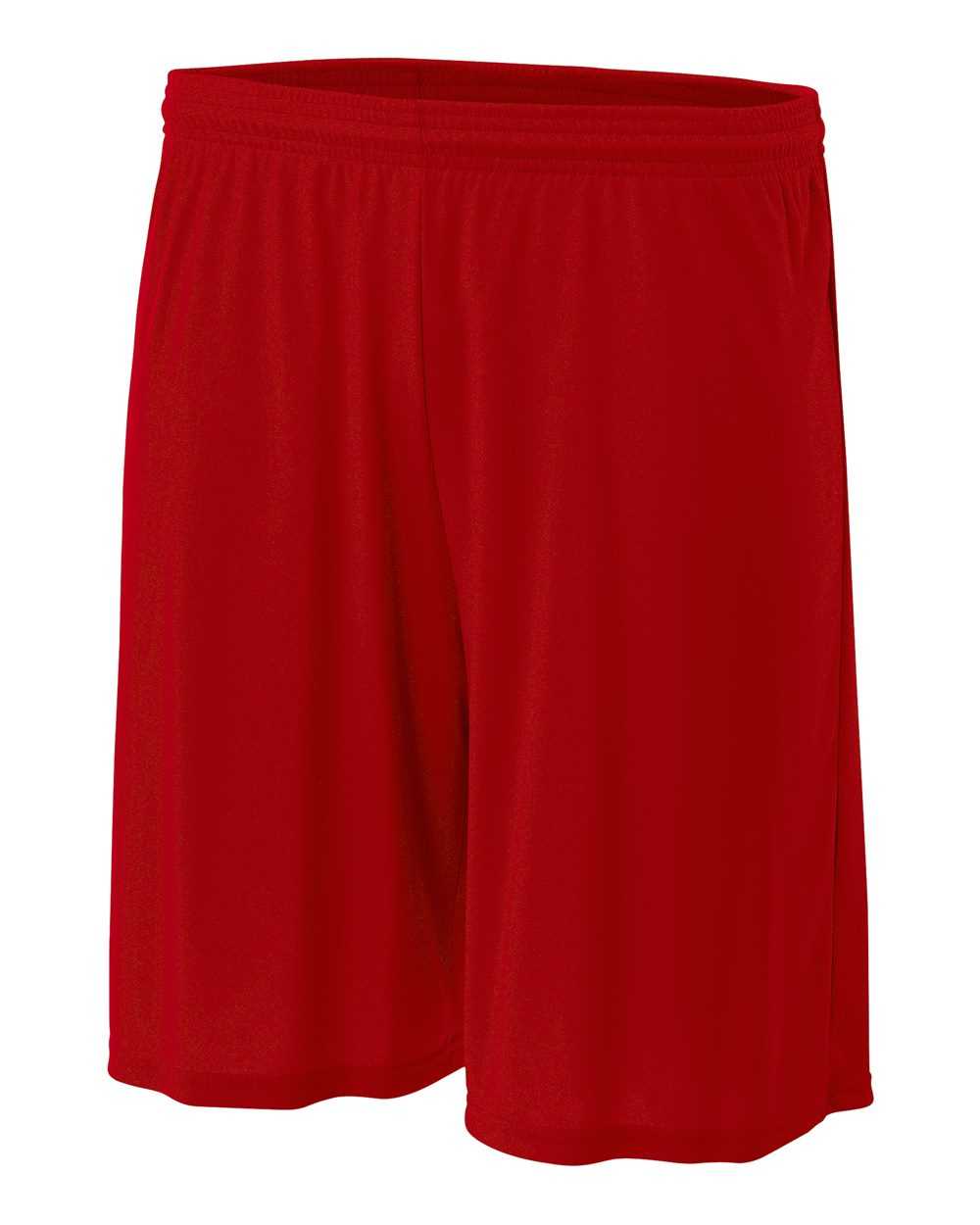 A4 N5283 9&quot; Cooling Performance Short - Scarlet - HIT a Double