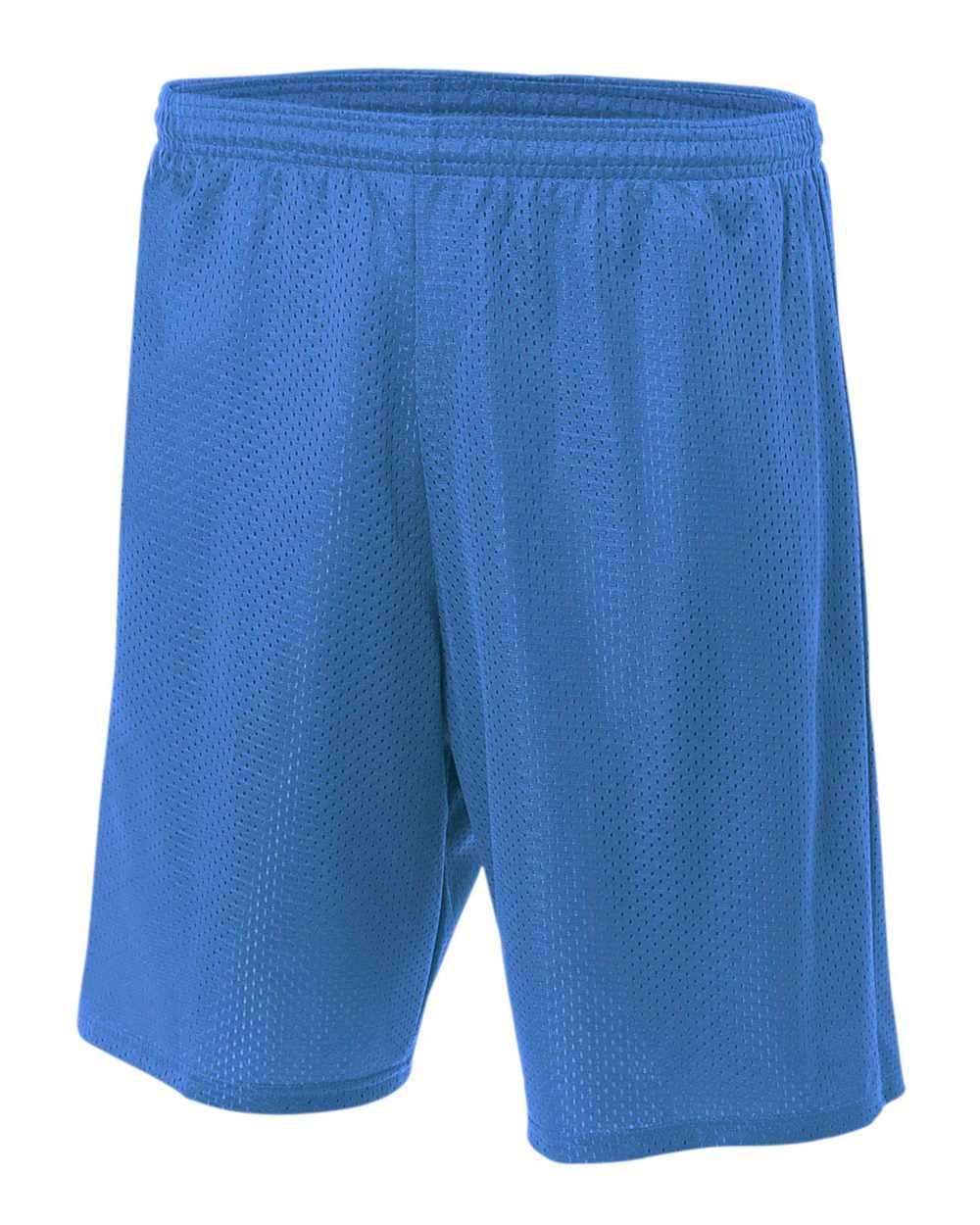 A4 N5293 7&quot; Lined Tricot Mesh Shorts - Royal - HIT a Double