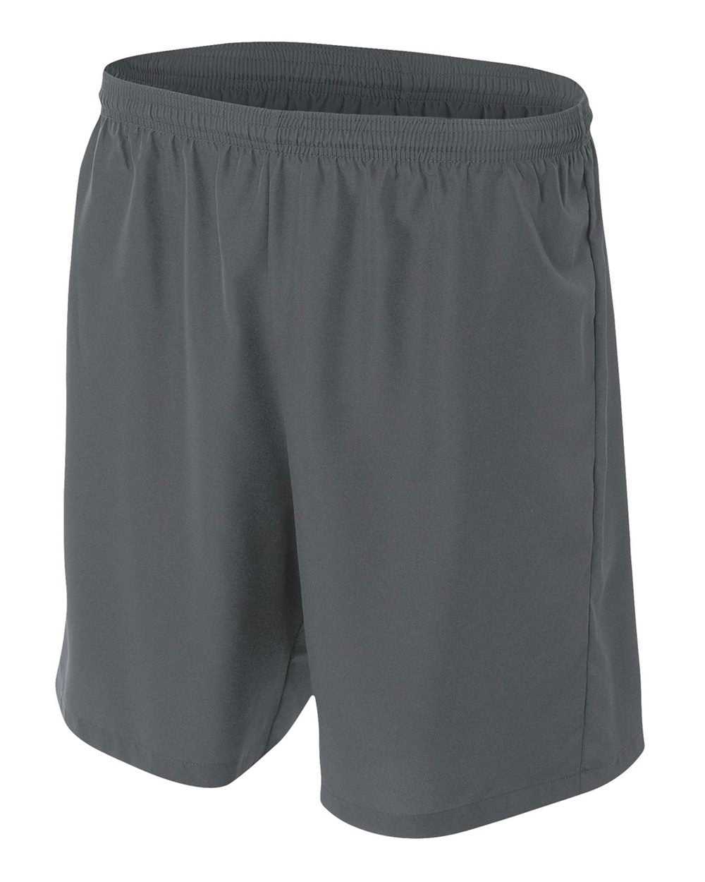 A4 N5343 7" Mens Soccer Short - Graphite - HIT a Double