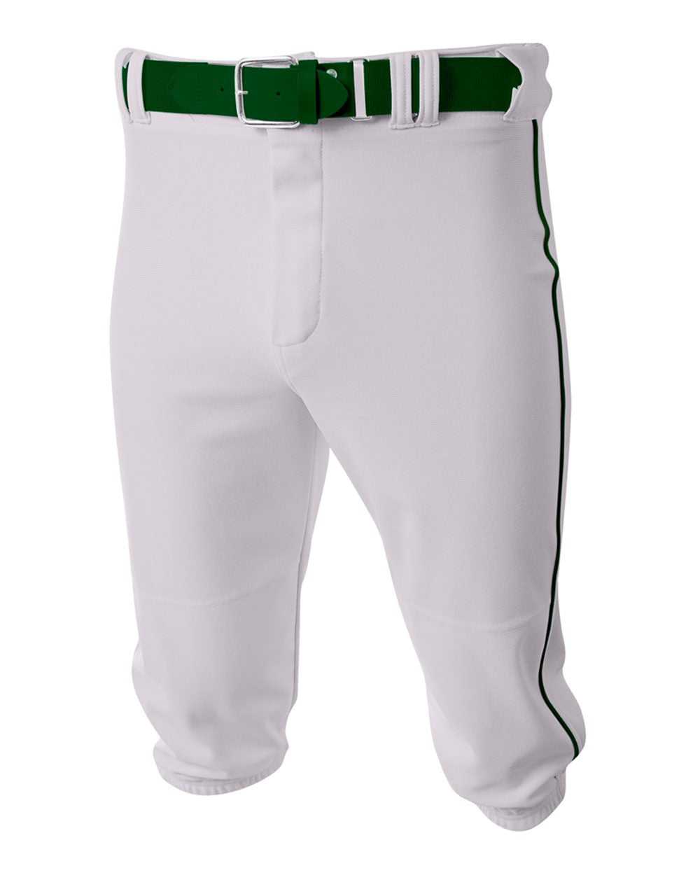 A4 N6003 Baseball Knicker Pant - White Forest - HIT a Double