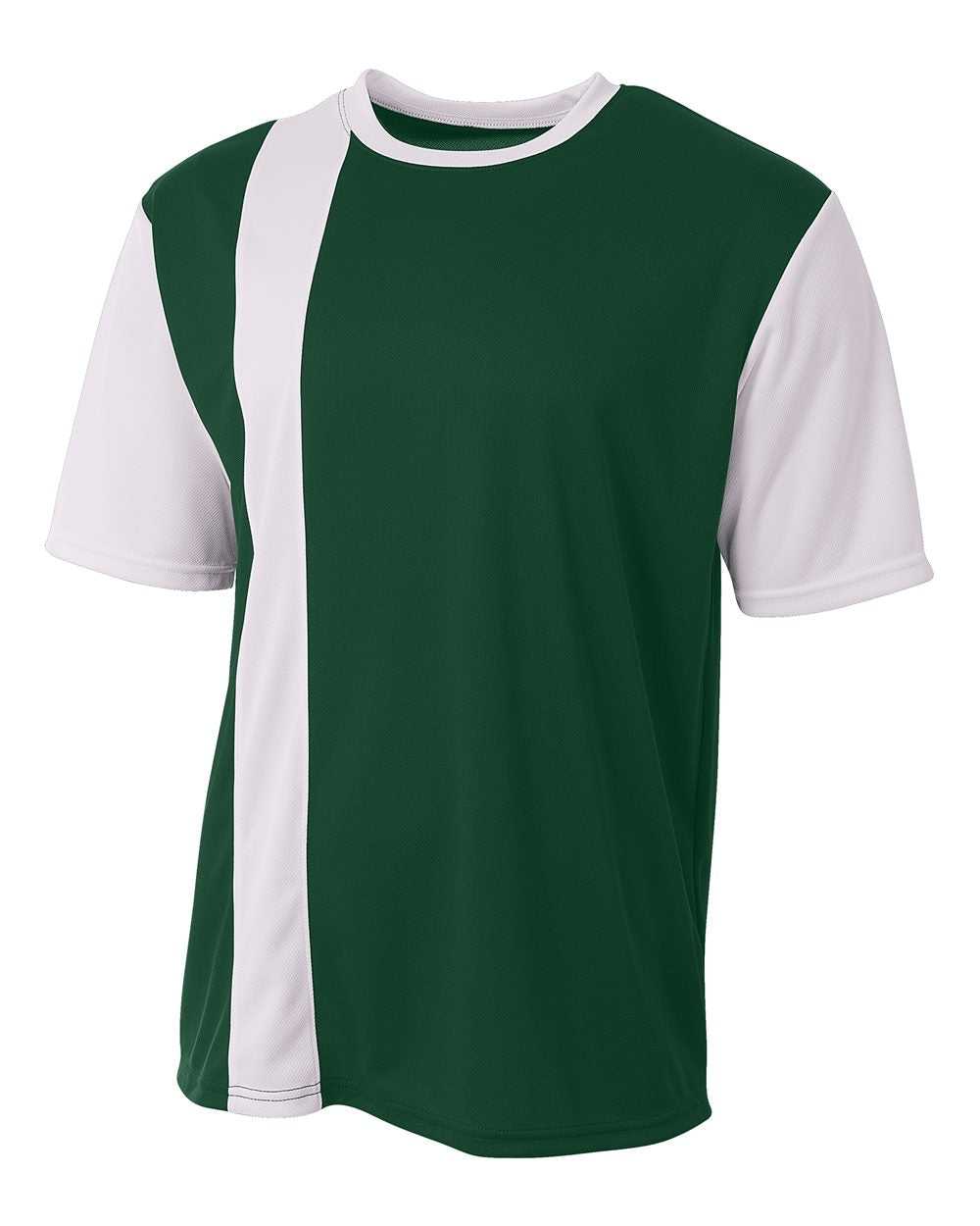 A4 NB3016 Legend Soccer Jersey - Forest White - HIT a Double
