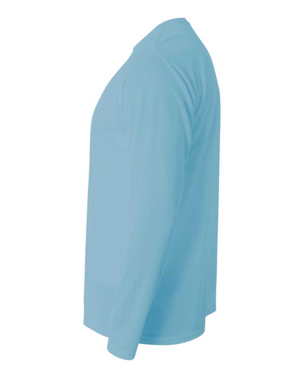 A4 NB3165 Youth Cooling Performance Long Sleeve Crew - Light Blue - HIT a Double