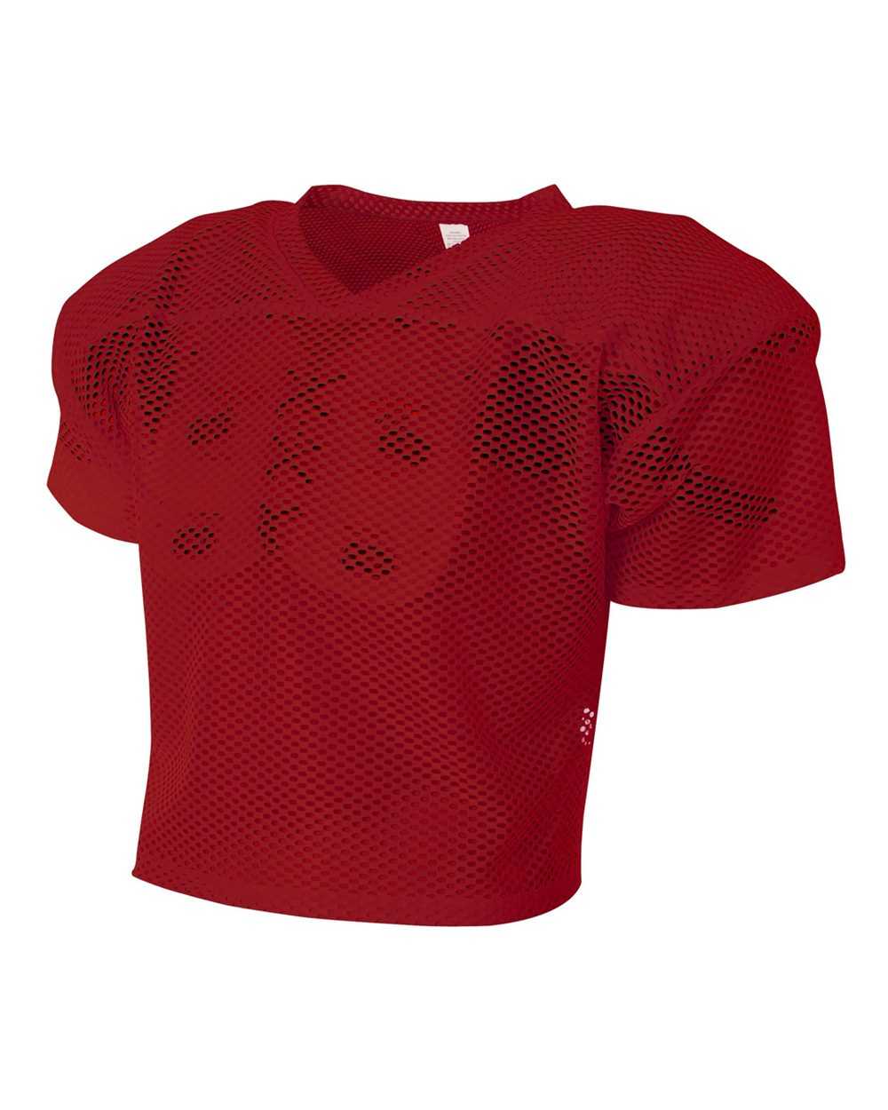 A4 NB4190 Youth All Porthole Practice Jersey - Cardinal - HIT a Double