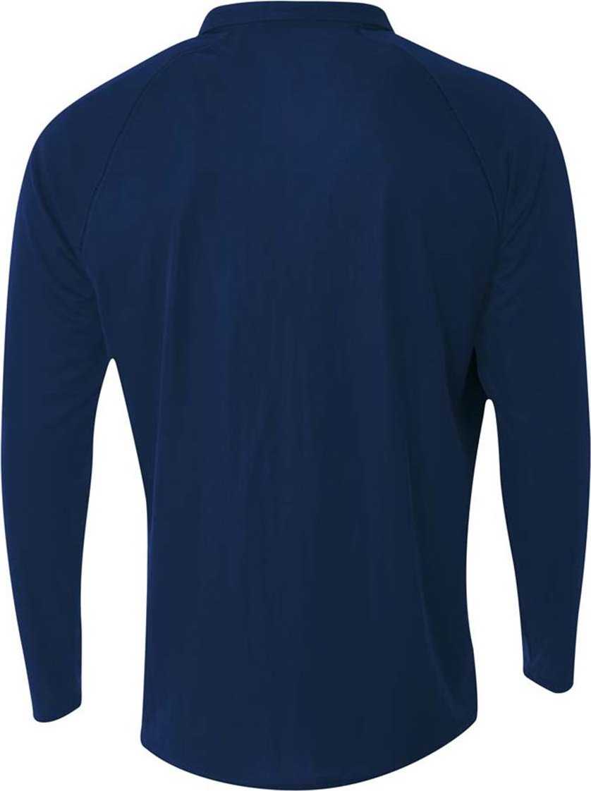 A4 NB4268 Youth Daily 1/4 Zip - Navy - HIT a Double - 3