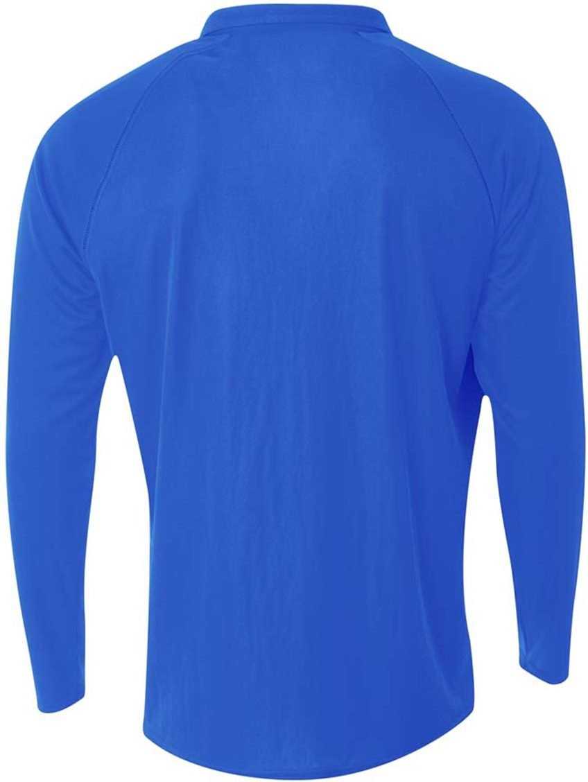 A4 NB4268 Youth Daily 1/4 Zip - Royal - HIT a Double - 3