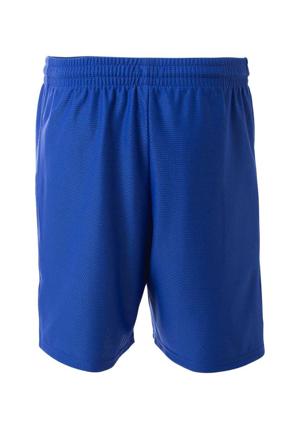 A4 NB5178 Fast Break Youth Short - Royal White - HIT a Double