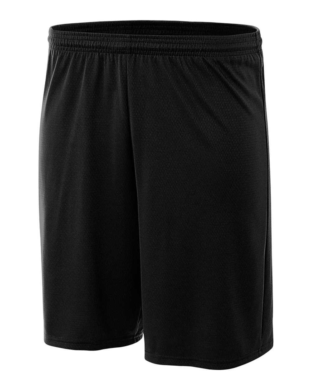 A4 NB5281 Youth 7&quot; Cooling Performance Power Mesh Short - Black - HIT a Double