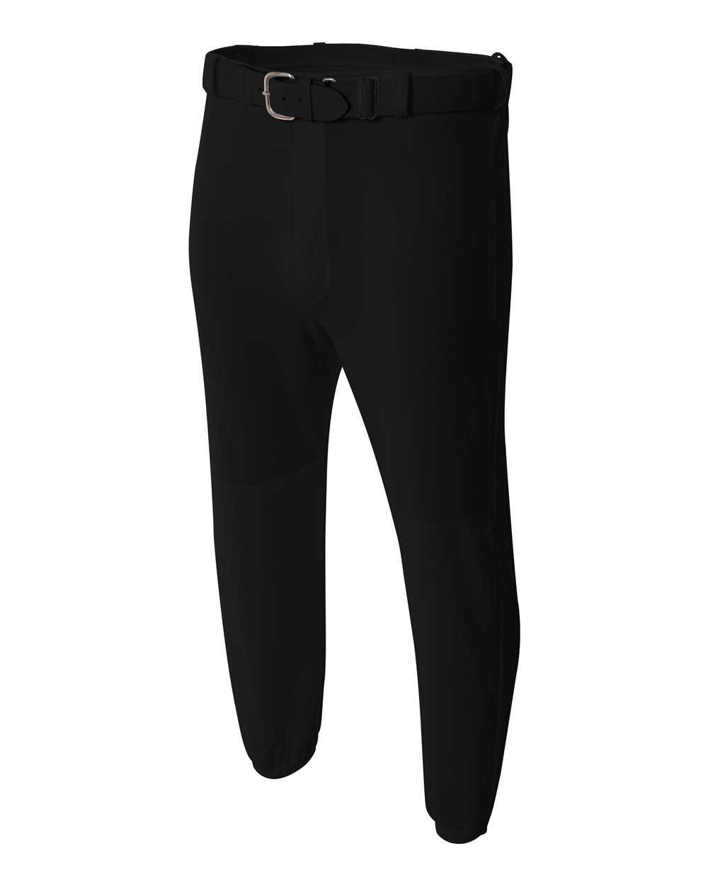 A4 NB6195 Youth Double Play Baseball Pant - Black - HIT a Double