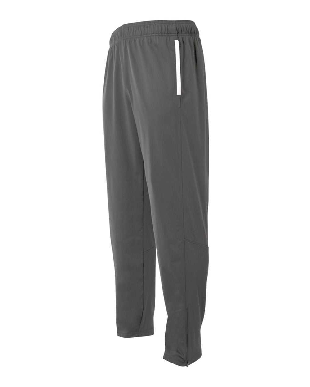 A4 NB6199 League Youth Warm Up Pant - Graphite White - HIT a Double