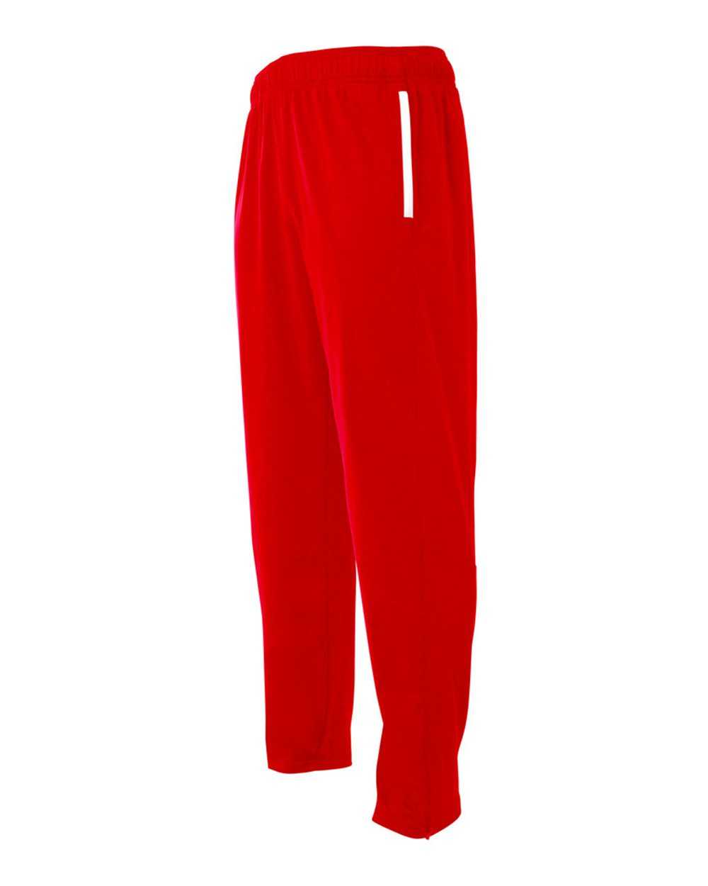 A4 NB6199 League Youth Warm Up Pant - Scarlet White - HIT a Double