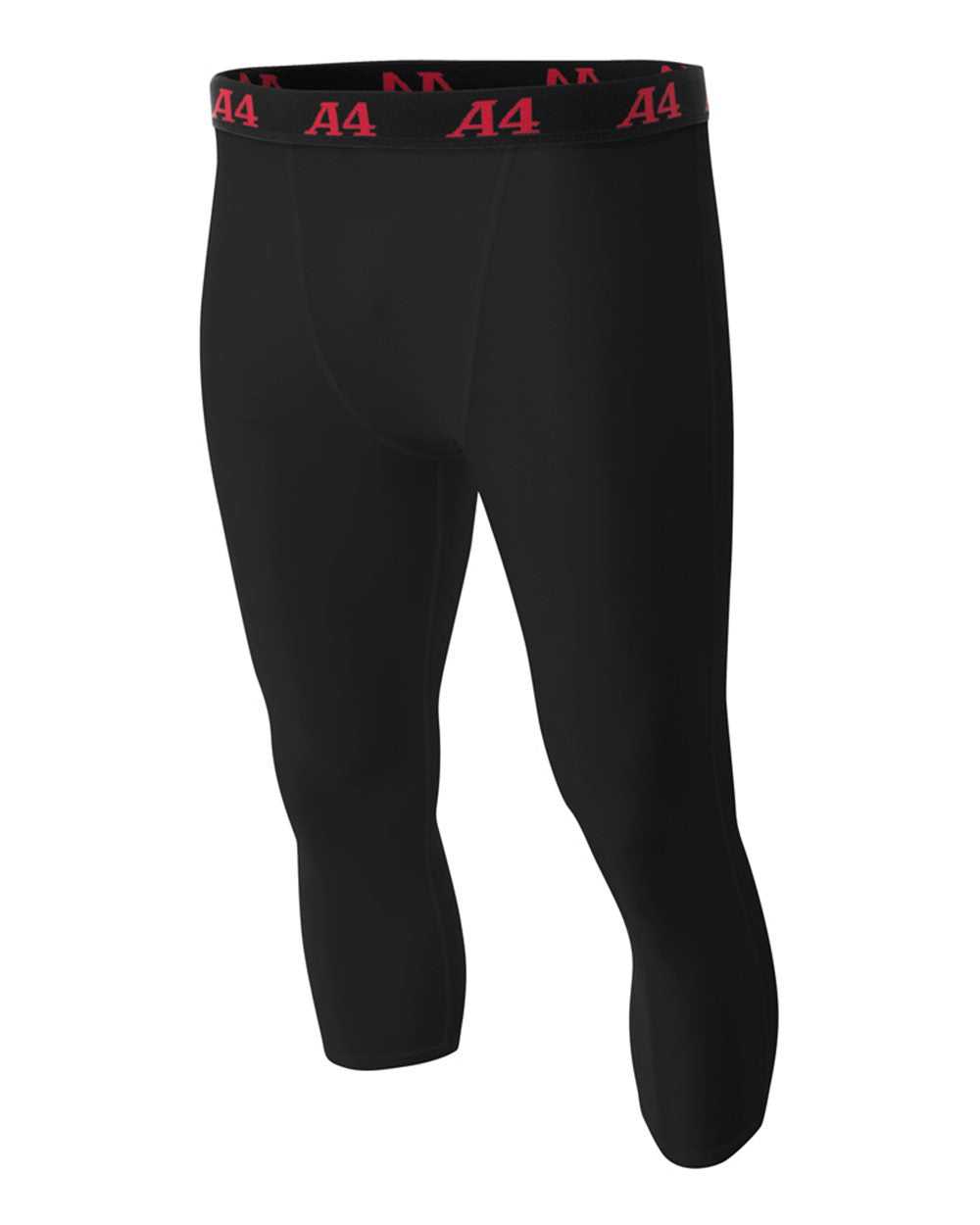 A4 NB6202 Youth Compression Tight - Black - HIT a Double