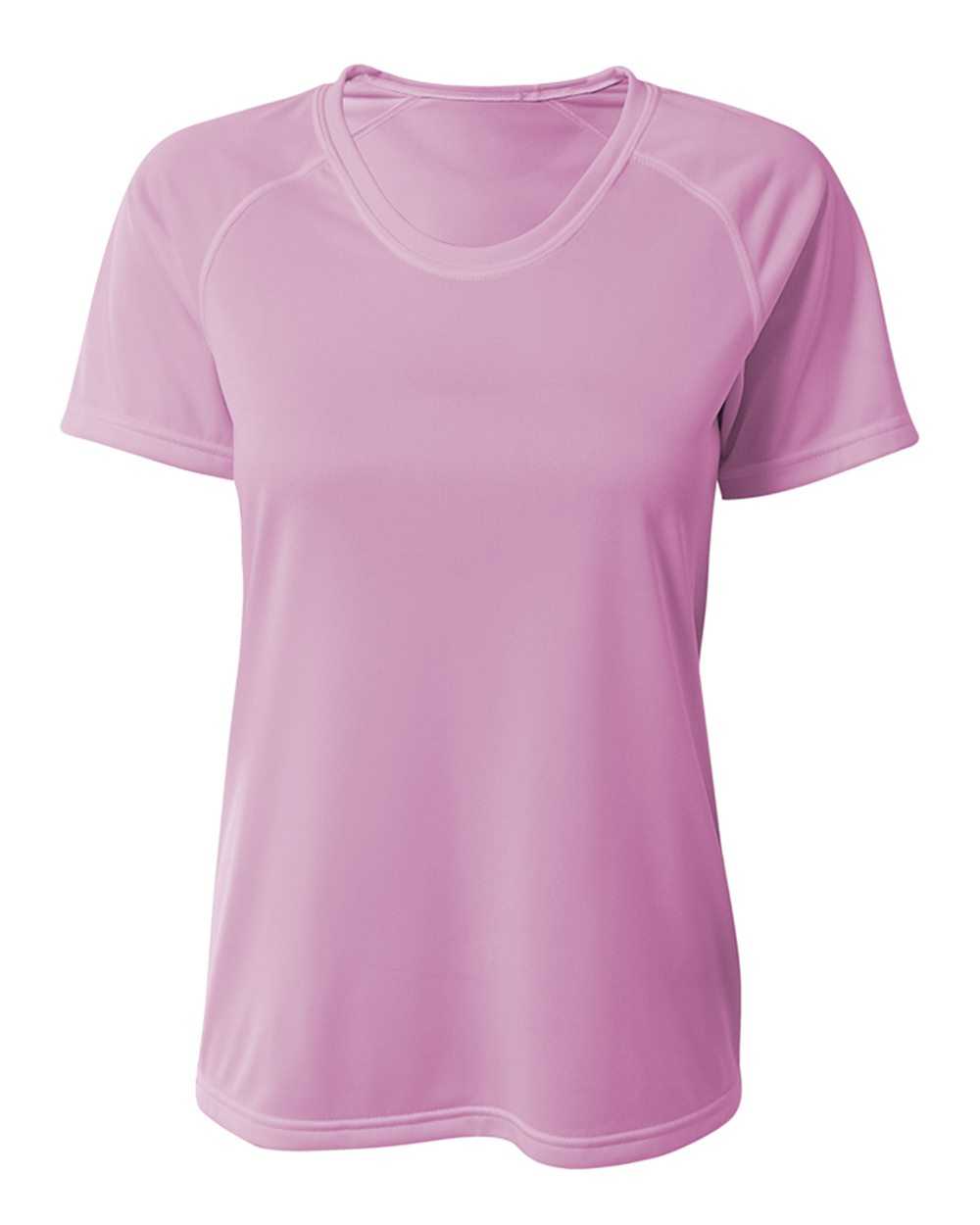 A4 NW3393 SureColor Short Sleeve Cationic Women's Tee - Pink - HIT a Double