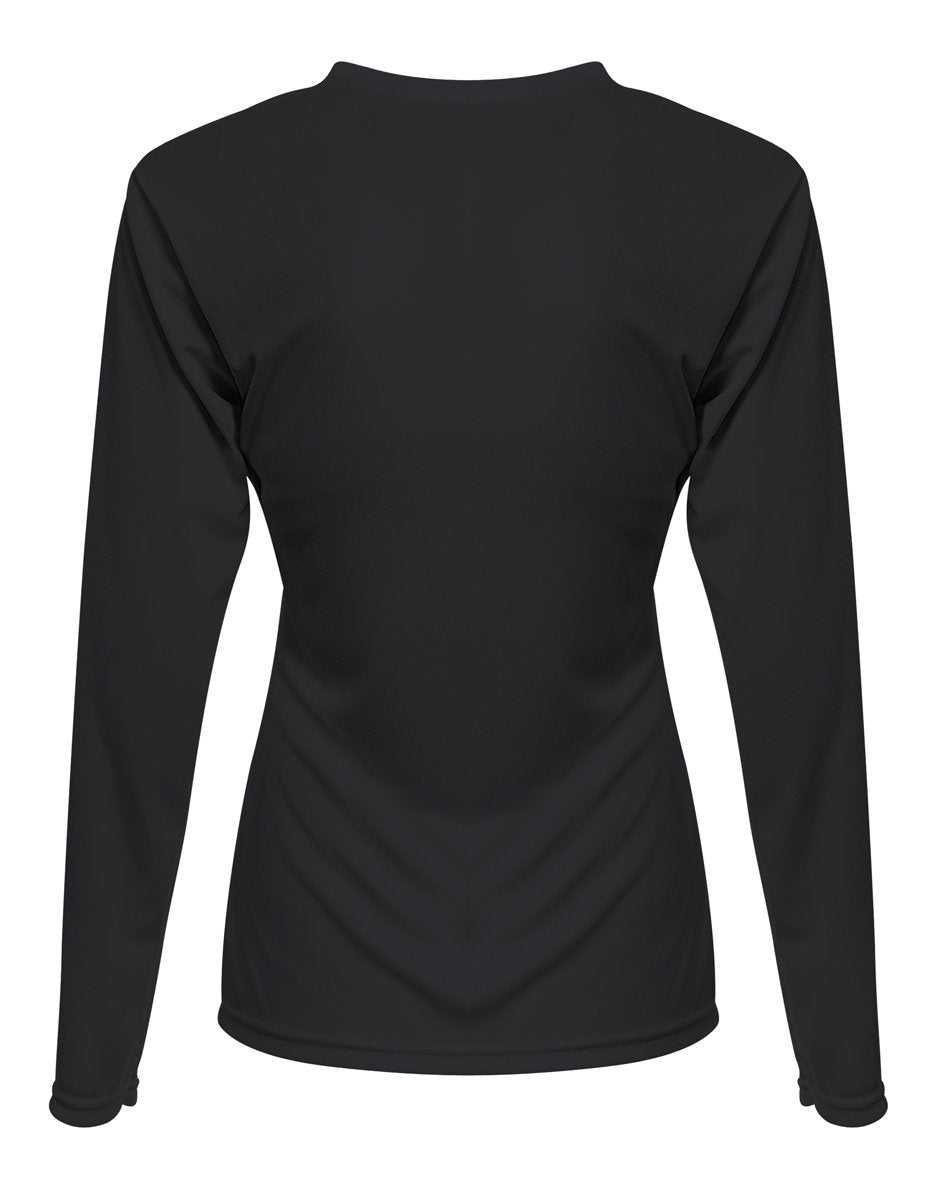 A4 NW3425 Women&#39;s Sprint Long Sleeve Tee - Graphite - HIT a Double