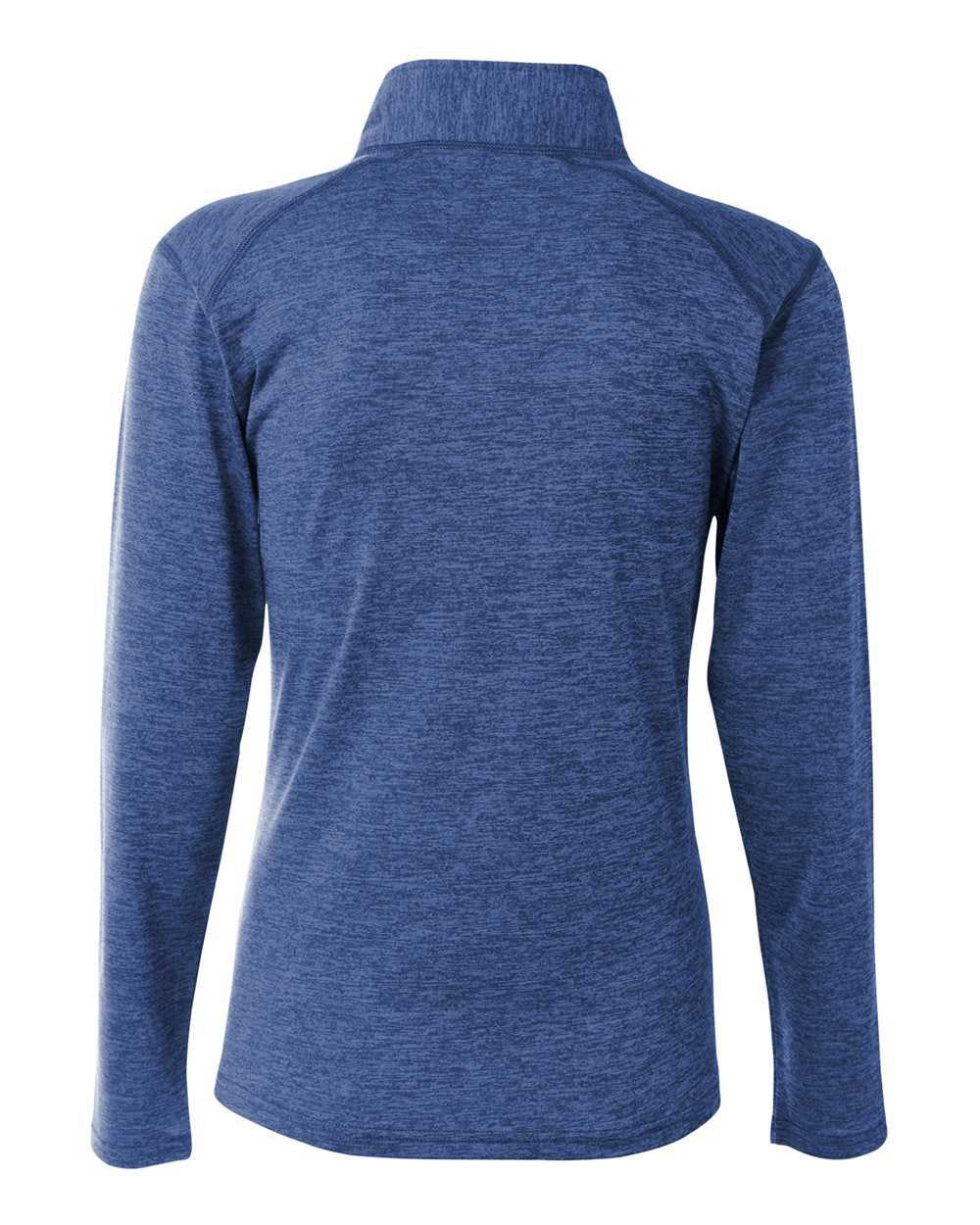 A4 NW4010 Inspire Space Dye Quarter Zip - Royal - HIT a Double
