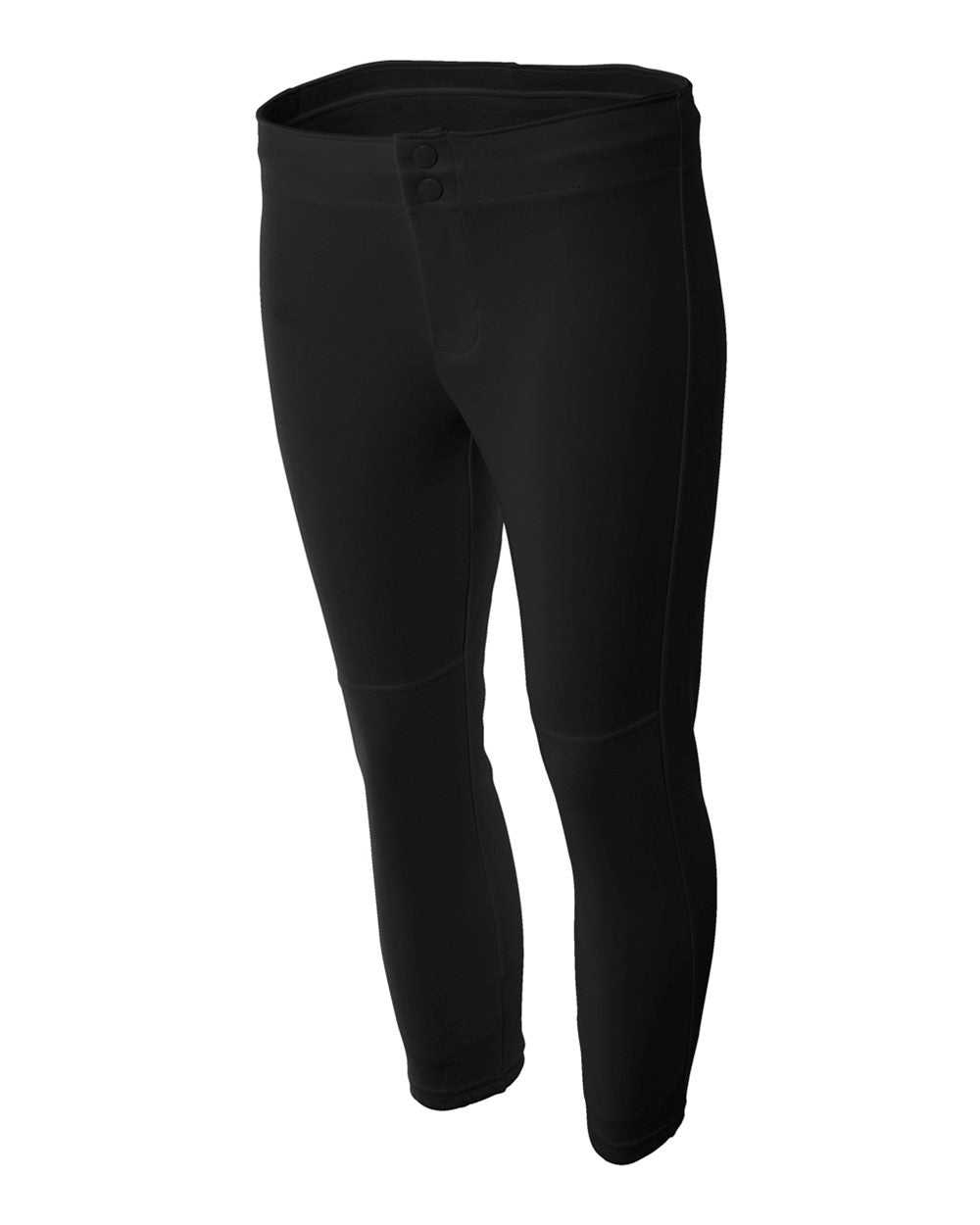 A4 NW6166 Woman's Softball Pant - Black - HIT a Double
