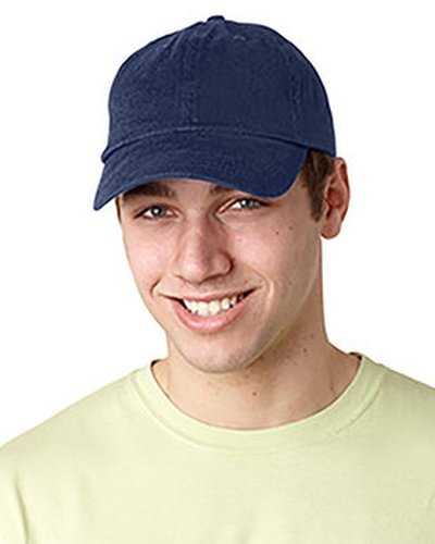 Adams ACEB101 Brushed Cotton Six-Panel Twill Cap - Navy - HIT a Double