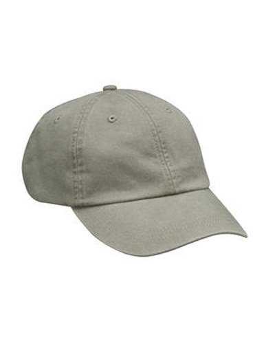 Adams ACEP101 Cotton Twill Essentials Pigment-Dyed Cap - Stone - HIT a Double
