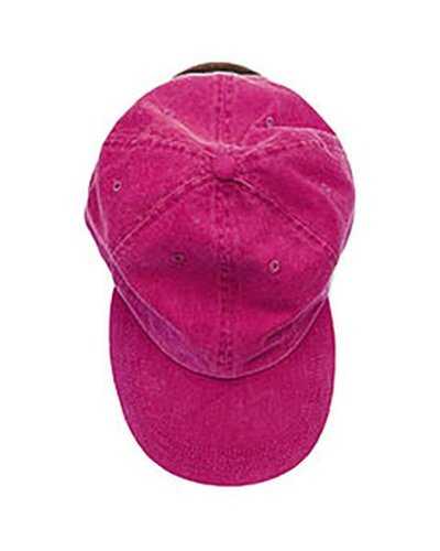Adams ACKO101 Youth Pigment-Dyed Cap - Hot Pink - HIT a Double