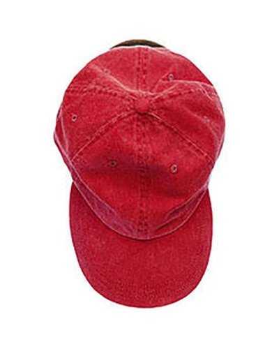 Adams ACKO101 Youth Pigment-Dyed Cap - Nautical Red - HIT a Double