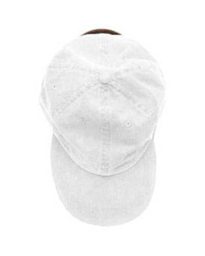 Adams ACKO101 Youth Pigment-Dyed Cap - White - HIT a Double