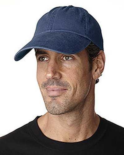 Adams ACSB101 Cotton Twill Pigment-Dyed Sunbuster Cap - Navy - HIT a Double