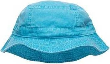 Adams ACVA101 Vacationer Pigment Dyed Bucket Hat - Caribbean Blue - HIT a Double