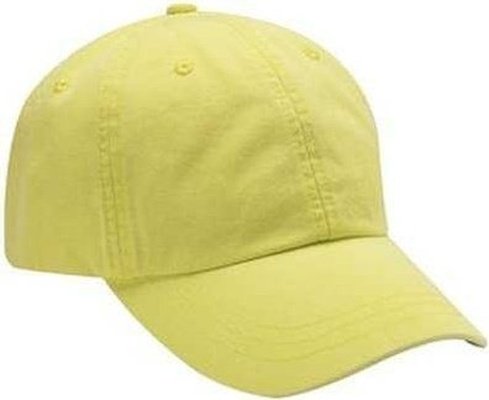 Adams AD969 Optimum Pigment Dyed-Cap - Neon Yellow - HIT a Double