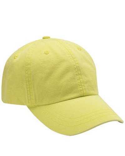 Adams AD969 Optimum Pigment Dyed-Cap - Neon Yellow - HIT a Double