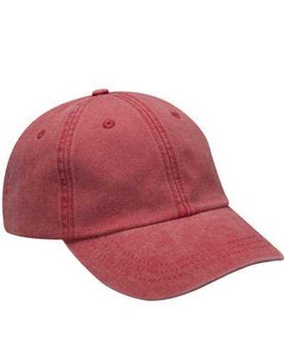 Adams AD969 Optimum Pigment Dyed-Cap - Red - HIT a Double