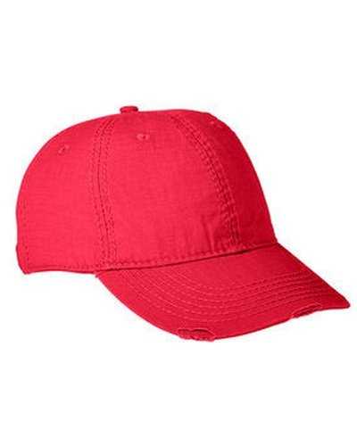 Adams IM101 Distressed Image Maker Cap - Red - HIT a Double