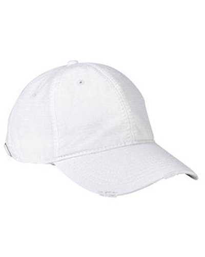 Adams IM101 Distressed Image Maker Cap - White - HIT a Double