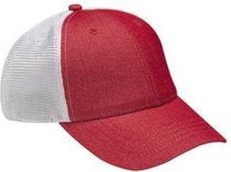 Adams KN102 Knockout Cap - Red White - HIT a Double