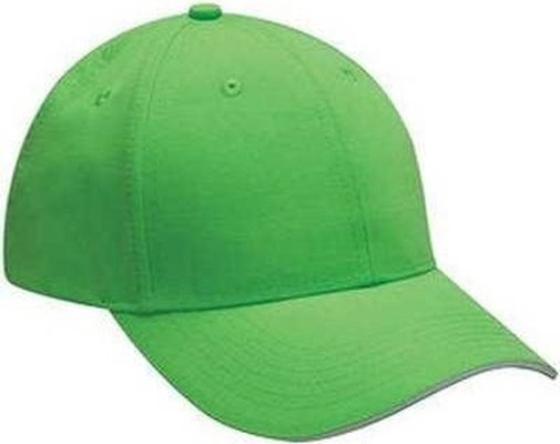 Adams PE102 Adult Performer Cap - Neon Green White - HIT a Double