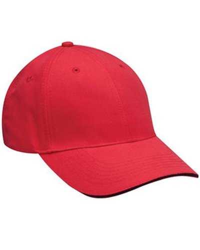 Adams PE102 Adult Performer Cap - Red Black - HIT a Double