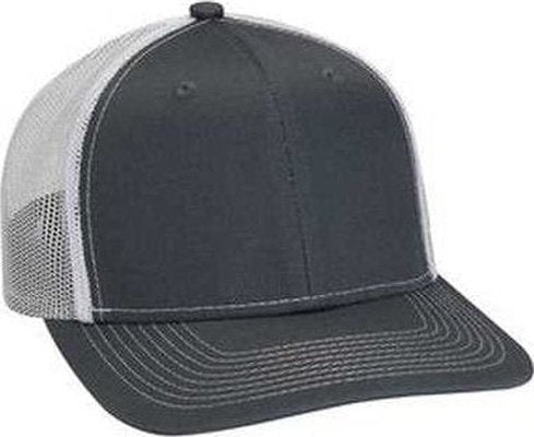 Adams PV112 Adult Eclipse Cap - Charcoal White - HIT a Double