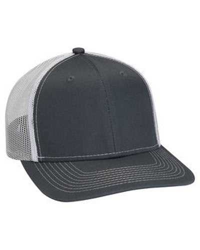 Adams PV112 Adult Eclipse Cap - Charcoal White - HIT a Double