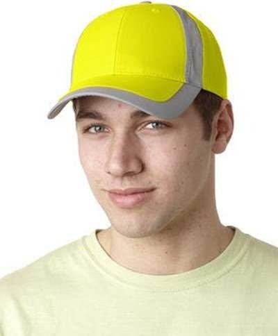 Adams RF102 Reflector High-Visibility Constructed Cap - Yellow - HIT a Double