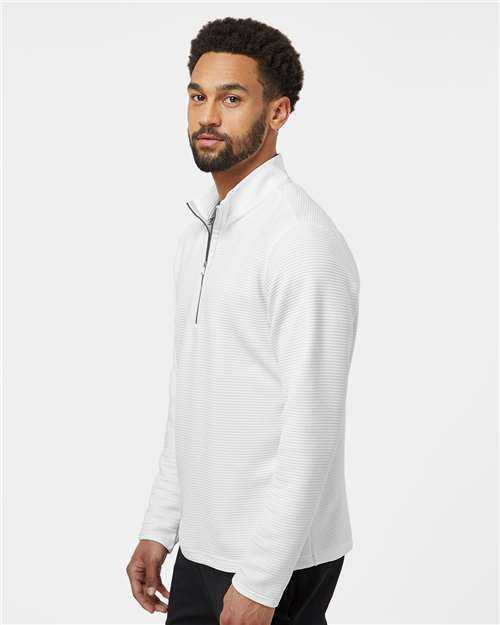 Adidas A588 Spacer Quarter-Zip Pullover - Core White - HIT a Double - 3