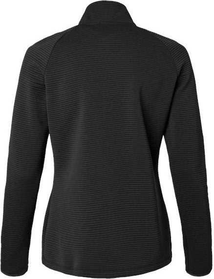 Adidas A589 Women&#39;s Spacer Quarter-Zip Pullover - Black - HIT a Double - 5